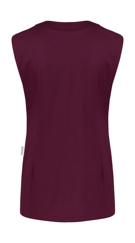 Karlowsky Sleeveless Ladies` Tunic Essential, Sage, 34 bedrucken, Art.-Nr. 089675030