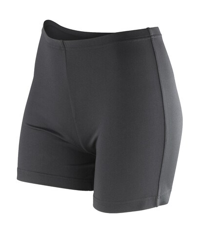 Result Women`s Impact Softex® Shorts, Black, 2XL (18) bedrucken, Art.-Nr. 093331017