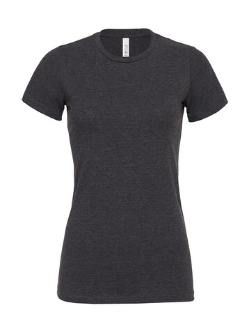 Bella Women`s Relaxed CVC Jersey Short Sleeve Tee, Dark Grey Heather, L bedrucken, Art.-Nr. 095061275