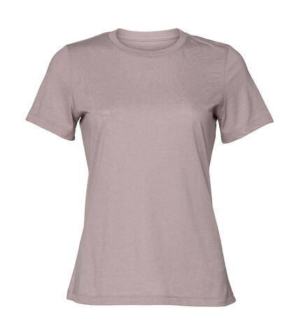 Bella Women`s Relaxed CVC Jersey Short Sleeve Tee, Heather Pink Gravel, XL bedrucken, Art.-Nr. 095064036