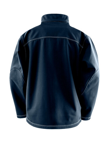 Result Men`s Treble Stitch Softshell, Navy, M bedrucken, Art.-Nr. 098332004