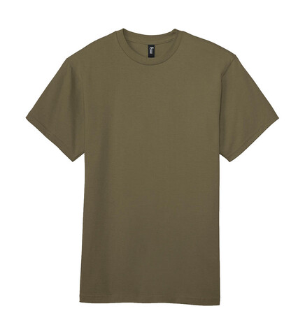 Gildan Hammer Adult T-Shirt, Olive, M bedrucken, Art.-Nr. 100095302