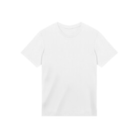 True Blanks Mens Regular Tee, White, XS bedrucken, Art.-Nr. 100410002