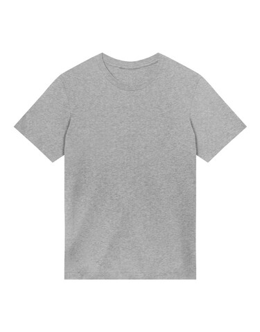 True Blanks Mens Regular Tee, Grey Melange, 2XL bedrucken, Art.-Nr. 100411137