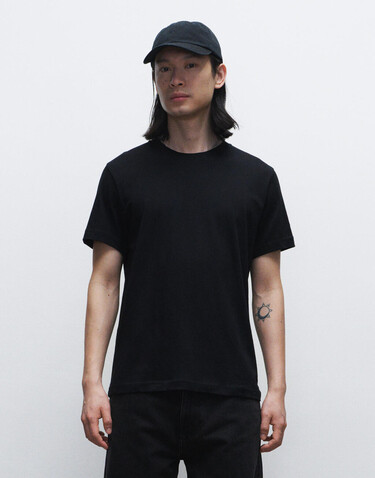 True Blanks Mens Regular Tee, Grey Melange, 2XL bedrucken, Art.-Nr. 100411137