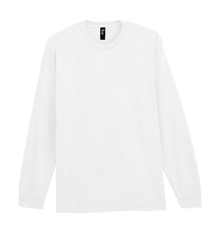 Gildan Hammer™ Adult Long Sleeve T-Shirt, White, S bedrucken, Art.-Nr. 101090001