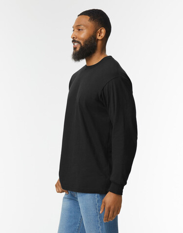 Gildan Hammer™ Adult Long Sleeve T-Shirt, Sport Dark Navy, L bedrucken, Art.-Nr. 101092033