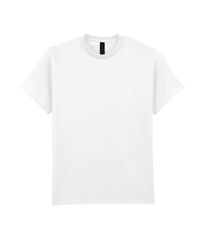 Gildan Ultra Cotton Adult T-Shirt, White, 4XL bedrucken, Art.-Nr. 102090009