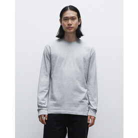 True Blanks Mens Regular Long Sleeve Tee, White, XS bedrucken, Art.-Nr. 102410002