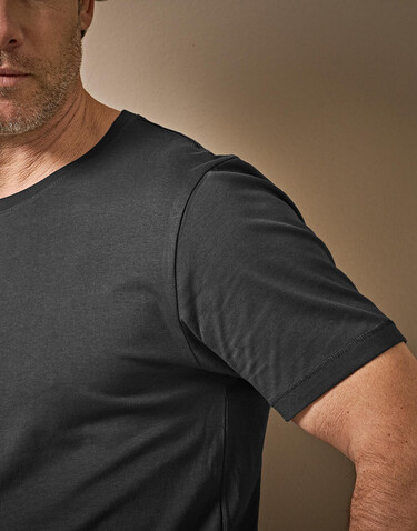 Tee Jays Luxury Tee, Dark Grey, 3XL bedrucken, Art.-Nr. 106541288