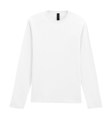 Gildan Softstyle Adult Long Sleeve T-Shirt, White, 3XL bedrucken, Art.-Nr. 107090008