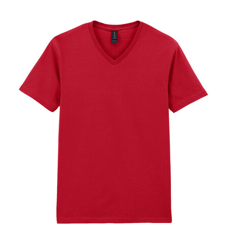 Gildan Softstyle Adult V-Neck T-Shirt, Cherry Red, 3XL bedrucken, Art.-Nr. 108094018 Gildan Softstyle Adult V-Neck T-Shirt, Cherry Red, 3XL bedrucken, Art.-Nr. 108094018