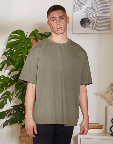 Build Your Brand Ultra Heavy Cotton Box Tee, Black, 4XL bedrucken, Art.-Nr. 108391017