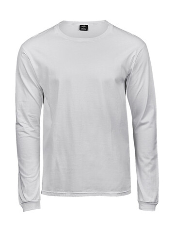 Tee Jays Long Sleeve Fashion Sof Tee, White, XL bedrucken, Art.-Nr. 108540005