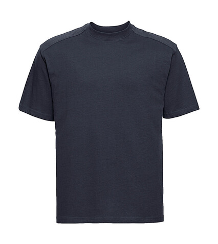 Russell Europe Heavy Duty Workwear T-Shirt, French Navy, L bedrucken, Art.-Nr. 110002015