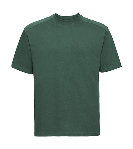 Russell Europe Heavy Duty Workwear T-Shirt, Bottle Green, M bedrucken, Art.-Nr. 110005404