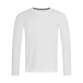 Stedman Stretch-T Long Sleeve for men, White, S bedrucken, Art.-Nr. 110050003