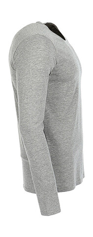 Stedman Stretch-T Long Sleeve for men, Slate Grey, L bedrucken, Art.-Nr. 110051225