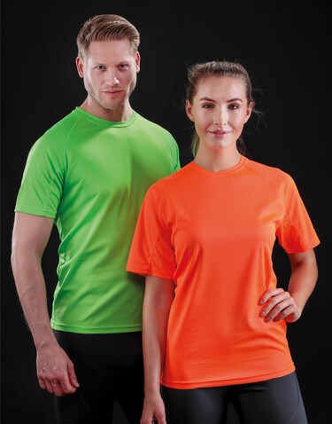 Result Aircool Tee, Fluorescent Orange, 3XL bedrucken, Art.-Nr. 110334057