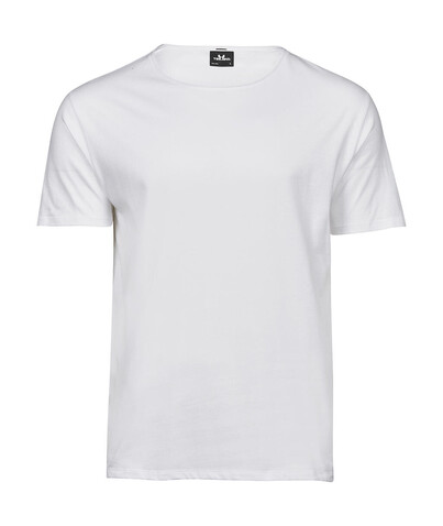 Tee Jays Raw Edge Tee, White, XL bedrucken, Art.-Nr. 110540006