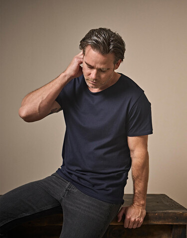 Tee Jays Raw Edge Tee, Black, S bedrucken, Art.-Nr. 110541013