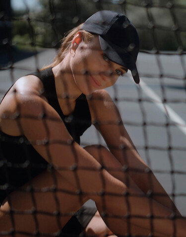 Beechfield Performance Ponytail Cap, Black, One Size bedrucken, Art.-Nr. 111691010