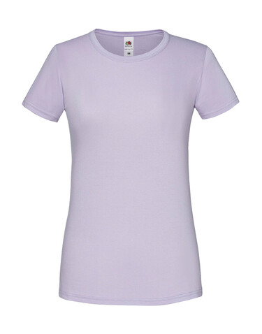 Fruit of the Loom Ladies` Iconic 150 T, Soft Lavender, S bedrucken, Art.-Nr. 112013433