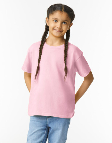 Gildan Light Cotton Youth T-Shirt, Black, S (5-6) bedrucken, Art.-Nr. 112091013