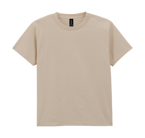 Gildan Light Cotton Youth T-Shirt, Sand, S (5-6) bedrucken, Art.-Nr. 112097413