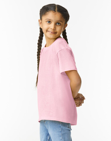 Gildan Light Cotton Youth T-Shirt, Black, S (5-6) bedrucken, Art.-Nr. 112091013