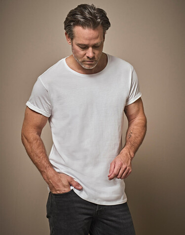 Tee Jays Roll-Up Tee, White, L bedrucken, Art.-Nr. 112540005