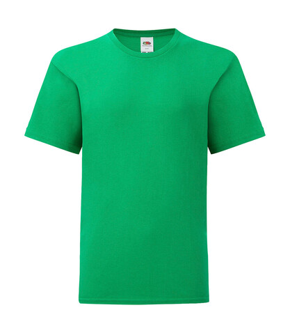 Fruit of the Loom Kids` Iconic 150 T, Sage, 164 (14-15) bedrucken, Art.-Nr. 113015328