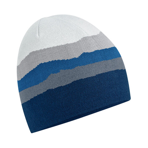 Beechfield Mountain Peaks Pull-On Beanie, Rocky Peaks, One Size bedrucken, Art.-Nr. 115698160