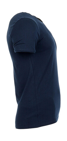 Stedman Stretch-T V-neck for men, Marina Blue, 3XL bedrucken, Art.-Nr. 116052078