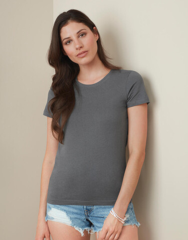 Stedman Classic-T Organic Fitted Women, White, XS bedrucken, Art.-Nr. 117050002