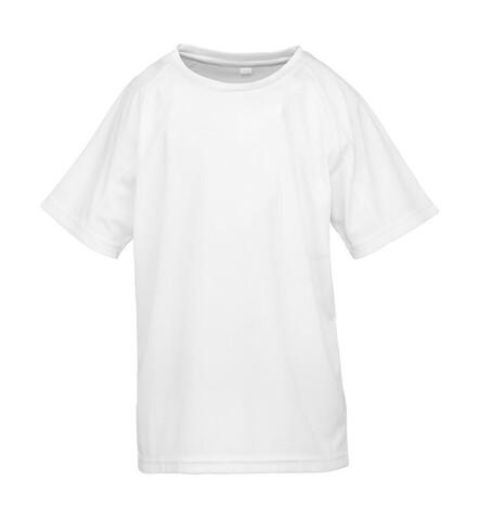 Result Junior Performance Aircool Tee, White, M (7-8, 128) bedrucken, Art.-Nr. 118330004
