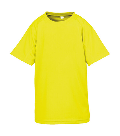 Result Junior Performance Aircool Tee, Flo Yellow, XS (3-4, 104) bedrucken, Art.-Nr. 118336052