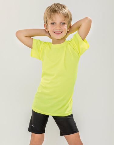 Result Junior Performance Aircool Tee, Black, S (5-6, 116) bedrucken, Art.-Nr. 118331013