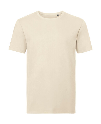Russell Europe Men`s Pure Organic Tee, Natural, S bedrucken, Art.-Nr. 119000083