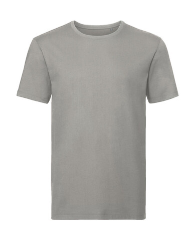 Russell Europe Men`s Pure Organic Tee, Stone, M bedrucken, Art.-Nr. 119000094