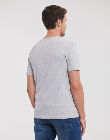 Russell Europe Men`s Pure Organic Tee, White, XL bedrucken, Art.-Nr. 119000006