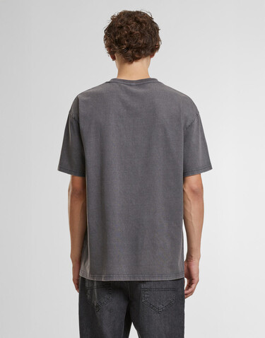 Build Your Brand Vintage Heavy Loose Tee, Black, L bedrucken, Art.-Nr. 119391013