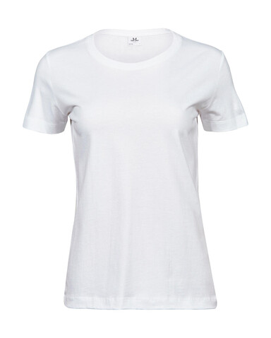 Tee Jays Ladies` Sof Tee, White, 2XL bedrucken, Art.-Nr. 119540006