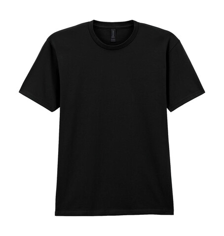 Gildan Softstyle Midweight Adult T-Shirt, Pitch Black, 4XL bedrucken, Art.-Nr. 120091198 Gildan Softstyle Midweight Adult T-Shirt, Pitch Black, 4XL bedrucken, Art.-Nr. 120091198