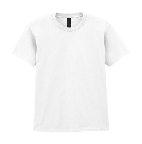 Gildan Softstyle Midweight Youth T-Shirt, White, XS bedrucken, Art.-Nr. 121090002