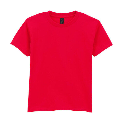 Gildan Softstyle Midweight Youth T-Shirt, Red, M bedrucken, Art.-Nr. 121094004