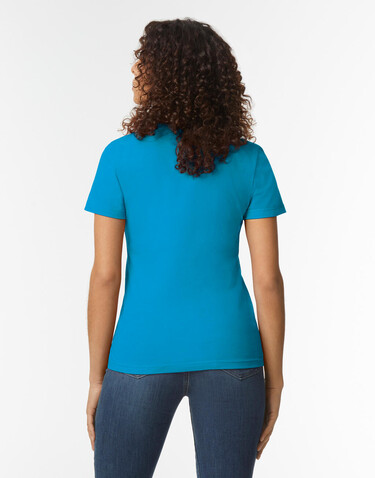 Gildan Softstyle Midweight Women`s T-Shirt, Navy, 2XL bedrucken, Art.-Nr. 122092007
