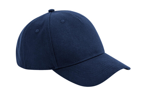 Beechfield Organic Cotton 5 Panel, Navy, One Size bedrucken, Art.-Nr. 122692000