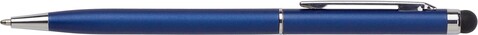 Kugelschreiber Irina | Stylus – Kobaltblau bedrucken, Art.-Nr. 023999999_3832