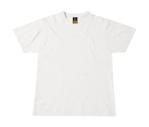 B &amp; C Perfect Pro Workwear T-Shirt, White, 2XL bedrucken, Art.-Nr. 126420007